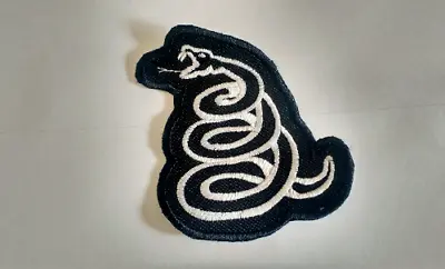 Metallica Snake Patch Iron-on Embroidered USA Seller Quality Thrash Metal Slayer • $6.50