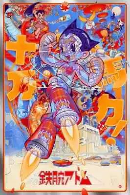 Martin Ansin  Astro Boy  Foil Variant AP - 24x36 - Hand Number AP Edition Of 25 • $329.95