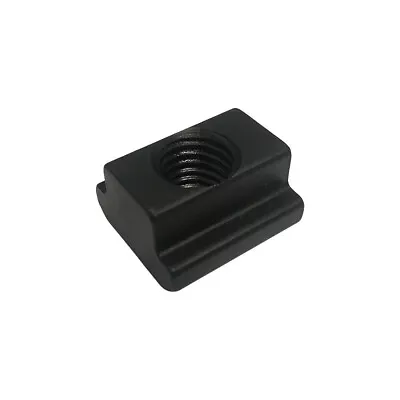 2 Pc 5/8  T-Slot Nut 1/2 -13 Thread Table Slot Tapped Through Black Oxide • $10.99