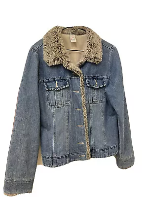 Womens Denim Jacket 14 • $40