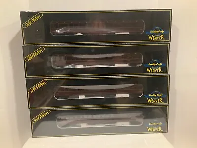 PRICE REDUCED  $150: 4 Car Set O Guage 2R PRR Weaver Pullman-Bradley Coaches NEW • $299