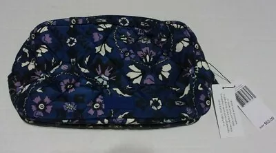 NWT $55-Vera Bradley Ultralight Grand Cosmetic Case/Bag-Fleur Medallion-11 X7x3  • $19.99