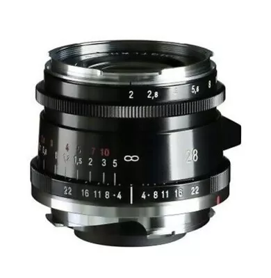 Voigtlander VM-Mount 28mm F2 Aspherical Type II ULTRON Vintage Line *BRAND NEW* • $580