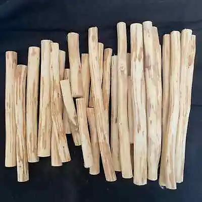Natural Wooden Sticks For Macrame Wooden Dowels Macrame Dowel Natural Wood • £3