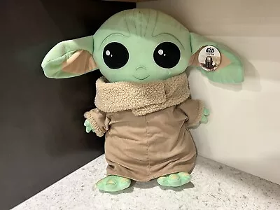 Star Wars Mandalorian The Child Grogu Hug Pillow Buddy 18” Plush Baby Yoda Large • $13
