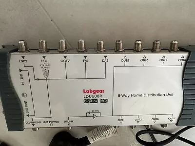 Home Aerial Labgear LDU608R Home Distribution Unit CCTV UHF DAB FM TV • £12