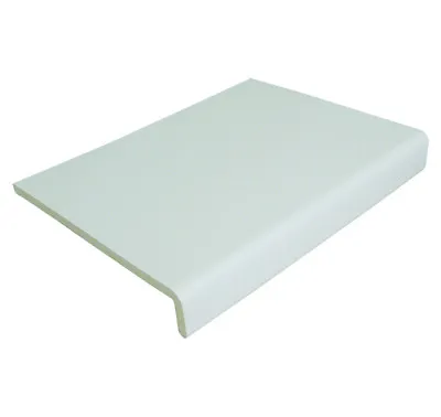 White UPVC Fascia 9mm Cover Board In Various Depths 2.5m Length Pack Of TWO • £3.26