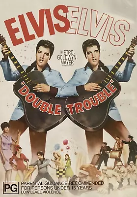 Double Trouble Dvd 1966 Elvis Presley Brand New Unsealed Region 4 Fast Post • $20.90