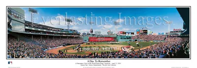Red Sox Fenway Park A Day To Remember Copy Signatures Panoramic Poster #2036 • $49.95