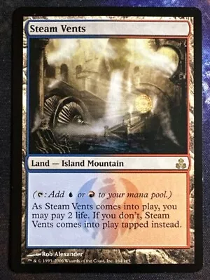 MTG Steam Vents Guildpact 164/165 Regular Rare • $12