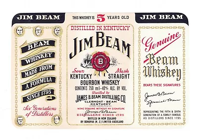 Jim Beam Straight Kentucky Bourbon Whiskey - KR-Beam-94030-44487-LB#7 • $30