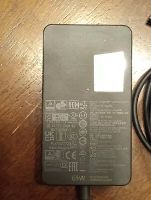 Genuine Original OEM Microsoft 65W AC Adapter Charger 1706 Surface Pro 3 4 5 6 7 • $5.33