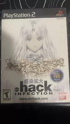 Dot Hack .hack Infection Playstation 2 PS2 CASE MANUAL And ANIME DISC ONLY • $19.99