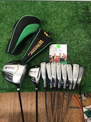 $249.99 • Buy Warrior Custom Golf Full Set Driver, 2-Hy, 4-PW Irons, Lob Wedge Regular Steel