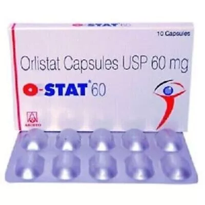 £25.80 • Buy O-STAT-ObiNil-HS-Orlistat-60mg-60-Capsules-Ct-Weight-Loss-Fat-Burn-Diet