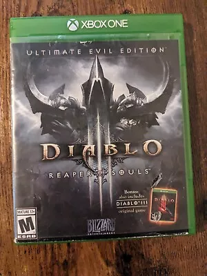 Diablo 3 III: Reaper Of Souls Ultimate Evil Edition - Microsoft Xbox One • $8.99