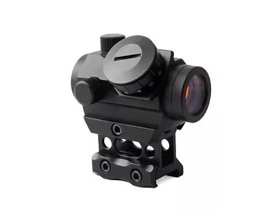 T1G Red Dot Sight 1X20 20mm Rail Mount & Increase Riser Rail Mount Red Dot Scope • $21.99