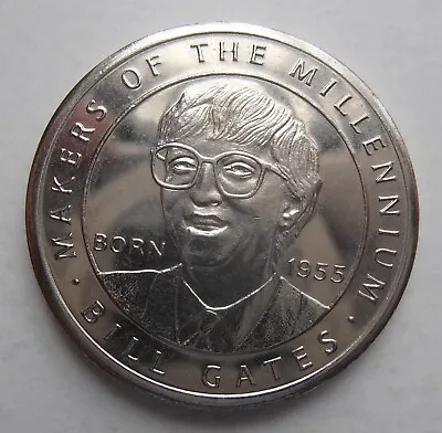 Sainsbury's Makers Of The Millennium Token / Coin. Bill Gates • £1.89