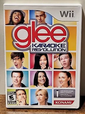 Karaoke Revolution Glee (Nintendo Wii) Konami Game Only (No Microphone) • $5.80