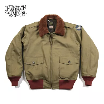 Bronson USAAF B-10 Flight Jacket 1943 Model Men's Intermediate Flying Coat B10 • $199.99