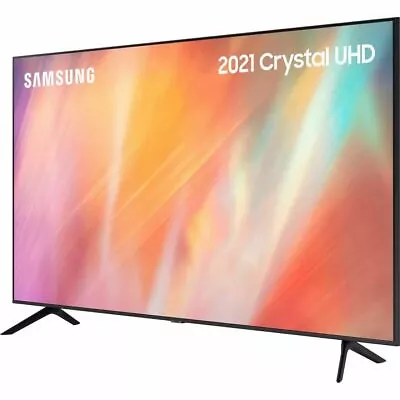 £296.65 • Buy SAMSUNG UE43AU7100KXXU 43  Smart 4K Ultra HD HDR LED TV - DAMAGED BOX