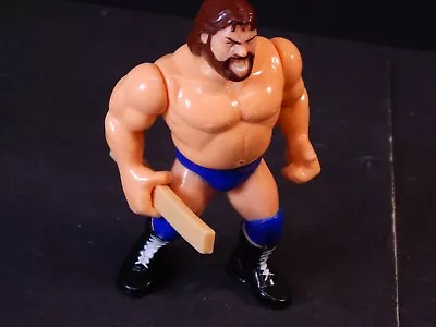 Original WWF WWE Hasbro Wrestling Action Figure Hacksaw Jim Duggan W/ 2x4 • $17.99