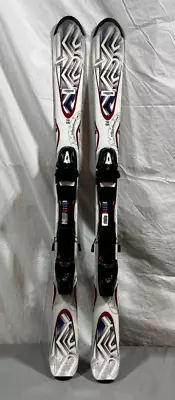 K2 AMP Comanche Jr. 112cm Kids Skis Tyrolia SP 45 Adjustable Size Bindings CLEAN • $79.95