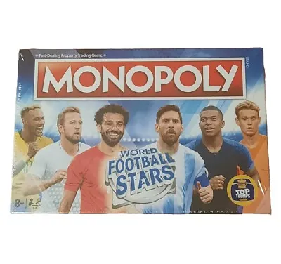 Monopoly World Football Stars Edition With Free Top Trumps Card 8+ 2-6 Players • $59.95