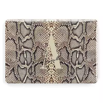 Personalised Snake Skin Effect Macbook Case Cover For Pro Air 11 12 13 14 15 16 • £15.99