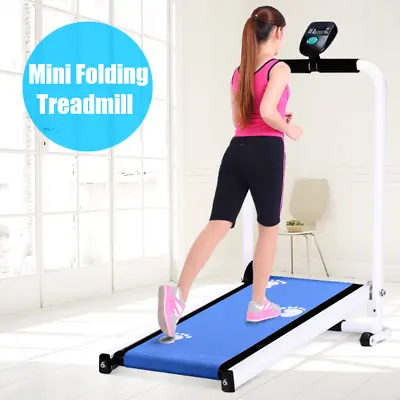 $164.99 • Buy Mini Folding Manual Treadmill LED Display Running Machine Walk Exercise Fitness