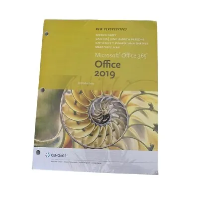 $58.30 • Buy Perspective Microsoft Office 365 Office 2019 Introductory Loose Leaf Carey