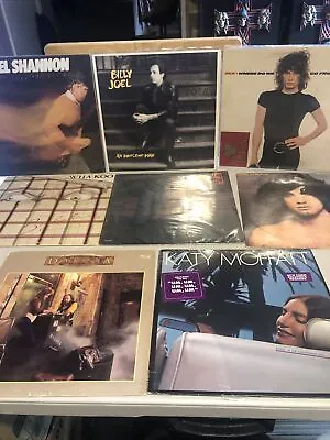 Lot Of (8) Classic Rock / Metal VINYL LP RECORDS BILLY JOEL REX SHANNON MOFFATT • $14.99