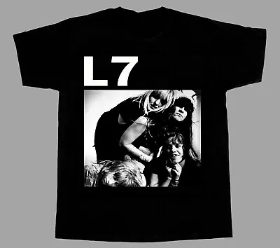 L7 Band Men T-shirt Black Short Sleeve All Sizes S To 5XL 1F05 • $18.99