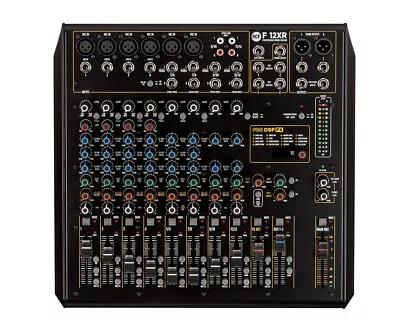 RCF F 12XR 12-Channel Stereo Live Mixer Console W/ FX And Recoridng F12XR • $329.99