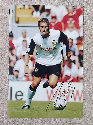 Ruben Baraja Valencia Cf Signed 12x8 Inch Colour Photo • £12.99