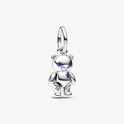 Brand New Pandora Silver S925 ALE Movable Teddy Bear Dangle Charm • £32.99