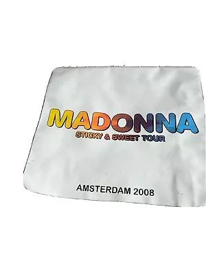 £55 • Buy Madonna Sticky & Sweet Tour Vip Messenger Bag Amsterdam 2008 Promo Gift