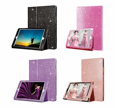 £7.71 • Buy Glitter Magnetic Leather Bling Case Wallet Stand Cover For IPad Mini 1 2 3 4 & 5