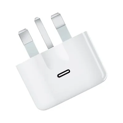 UK 3 Pin Mains Wall USB Charging Plug Wall Charger Adapter For IPhone Samsung • £3.75