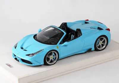 MR Collection FE12 1/18 Ferrari 458 Speciale A Baby Blue Model Car From Japan • $877.23