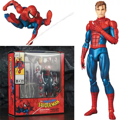 New Mafex No.075 Marvel The Amazing Spider-Man Comic Ver. Action Figure Box Set • $19.99