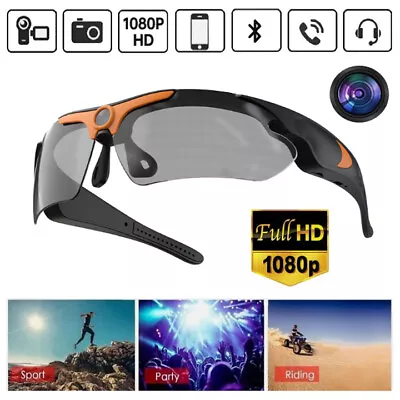 1080P HD Covert Camera Glasses Mini DVR Sports Eyeglass Video DV Cam Recorder US • $9.79