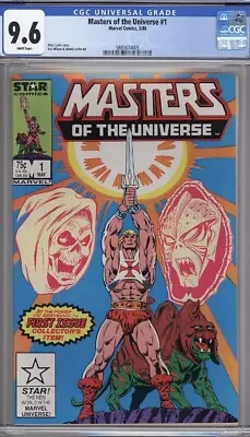 Masters Of The Universe #1 Cgc 9.6 (1986) • $99.99