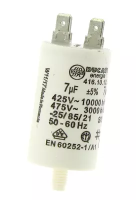 Tumble Dryer Capacitor 7uf For Hoover VHC 68B-80 VHC 691B-80 VHC 691BS-80  34826 • £6.79