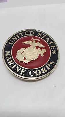 Vintage USMC EGA Eagle Globe Anchor United States Marine Corps Belt Buckle • $19.99