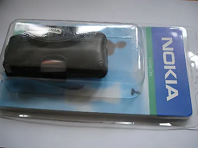£15.99 • Buy Genuine Nokia Leather Case Mobile 8210/8290/8850/8890 Cell Phone Pouch Brand New