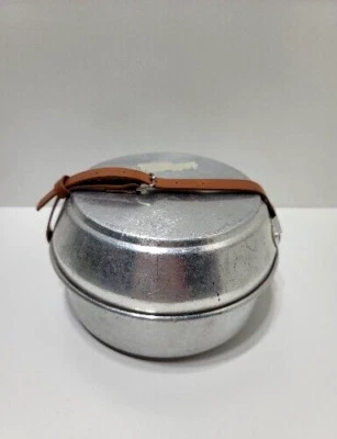 $13 • Buy Vintage Camping Gear Aluminum 5 Piece Cooking Set Made In Japan