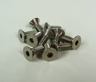 8020 80/20 EQUIVALENT Stainless 1/4-20 X 1/2  FHCS 10 Series 3645 (10 Pieces) • $3.95