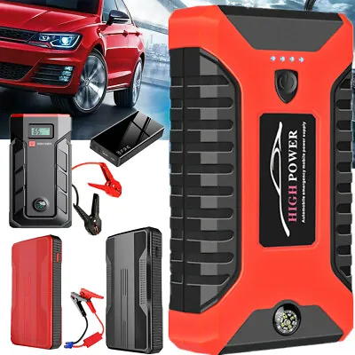 $52.99 • Buy 99900mAh Car Jump Starter Power Bank Pack Vehicle Charger Battery Engine Booster