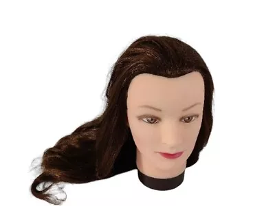 Student Cosmetology 10  Mannequin Head 100% Human Hair Pole Mountable Caucasian  • $31.47